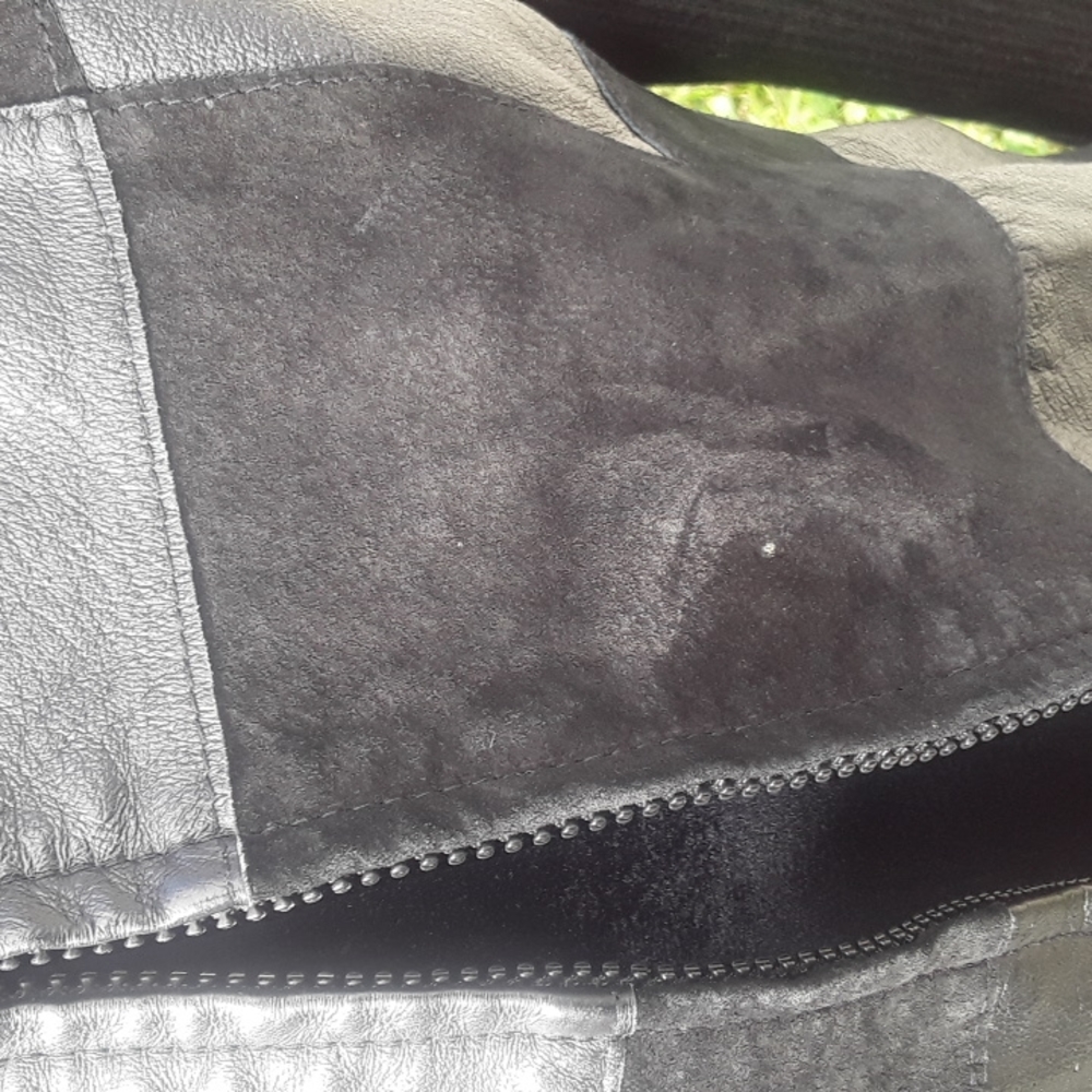 Leather Suede Jacket💜 - Picture 2 of 10